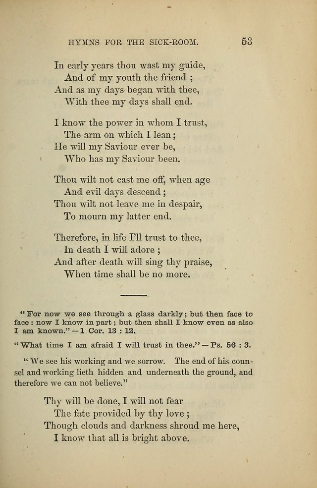 Hymns for the Sick-Room page 53
