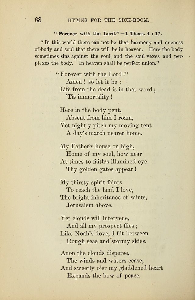 Hymns for the Sick-Room page 68