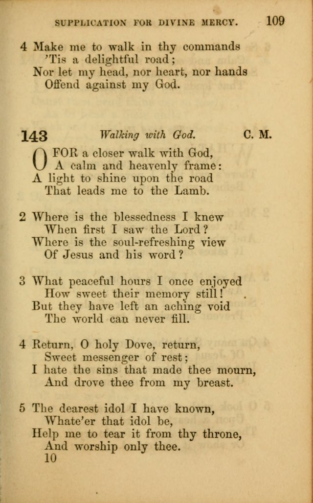 Hymns for Sunday Schools page 109