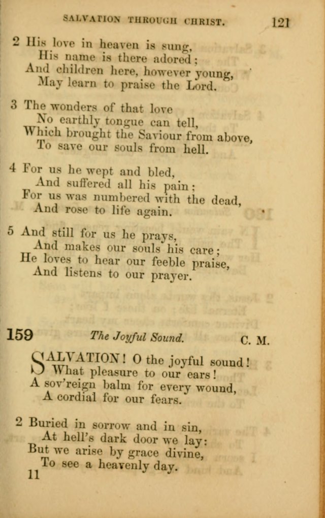 Hymns for Sunday Schools page 121