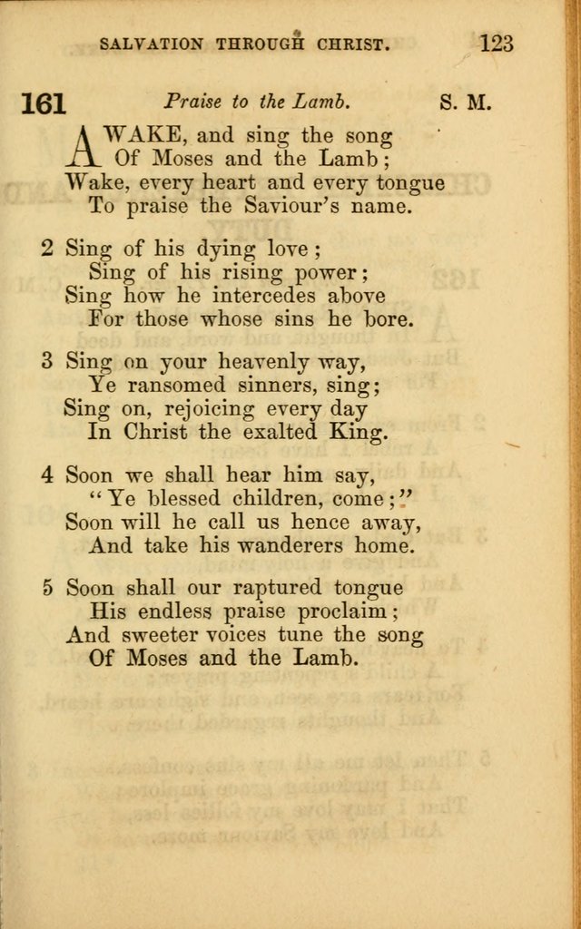 Hymns for Sunday Schools page 123