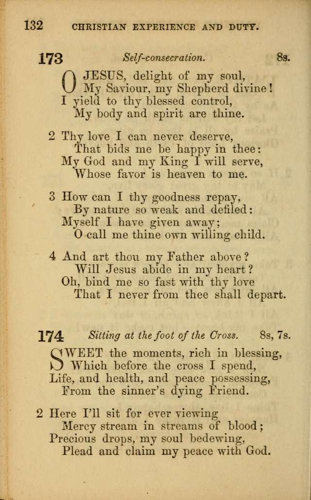 Hymns for Sunday Schools page 132