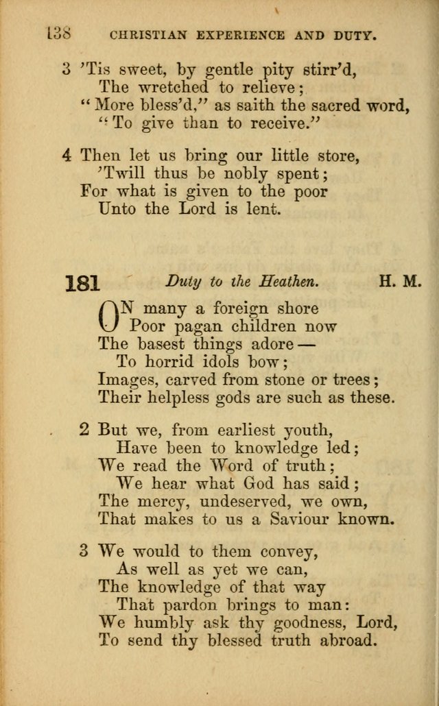 Hymns for Sunday Schools page 138