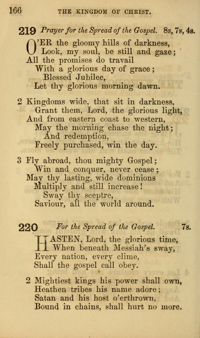 Hymns for Sunday Schools page 166