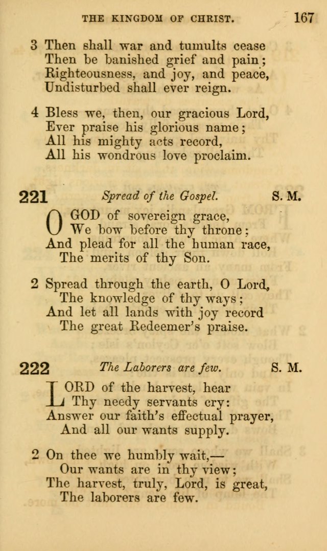 Hymns for Sunday Schools page 167