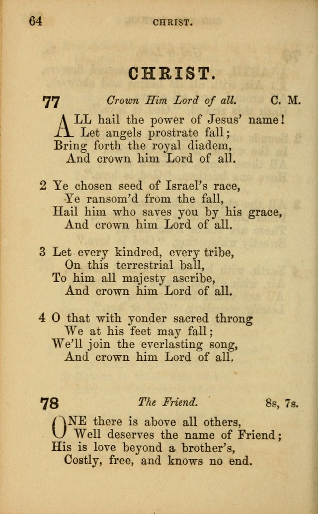 Hymns for Sunday Schools page 64