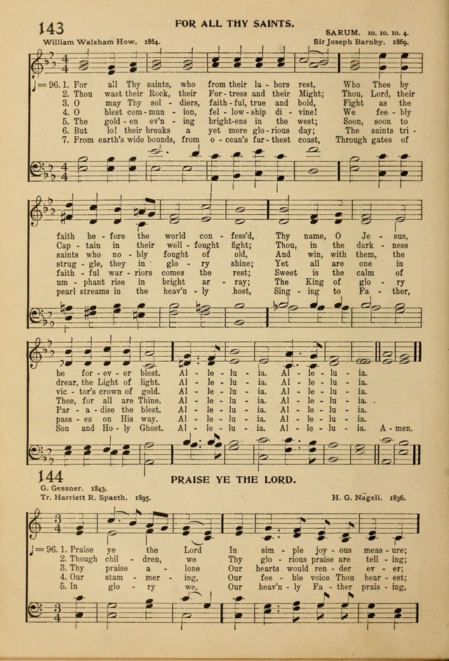 Hymnal for the Sunday School page 139