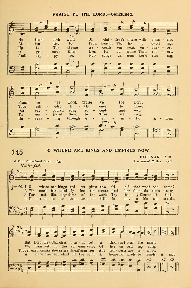 Hymnal for the Sunday School page 140