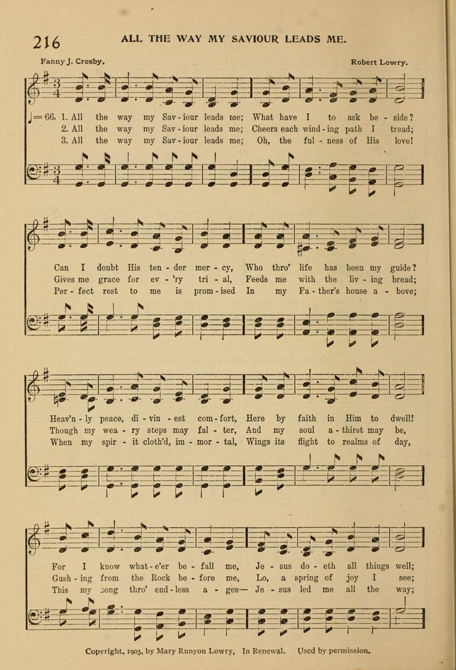 Hymnal for the Sunday School page 195