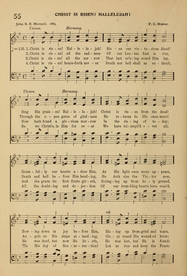 Hymnal for the Sunday School page 71