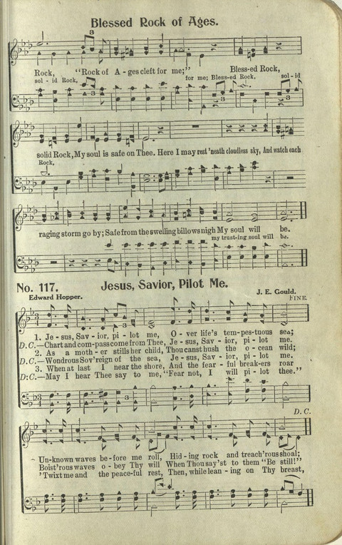 Hosannas: for Sunday Schools, conventions, etc., and generatl use in Christian work and worship page 117