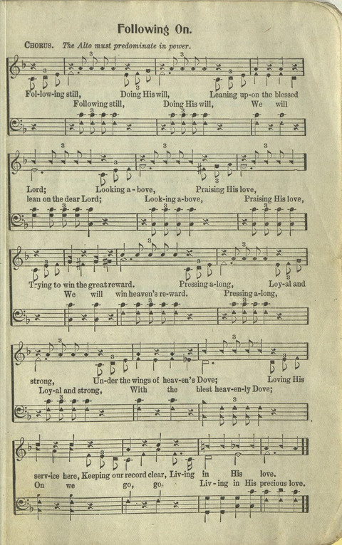 Hosannas: for Sunday Schools, conventions, etc., and generatl use in Christian work and worship page 153