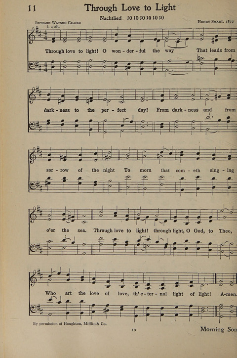 The Hymnal for Young People page 10