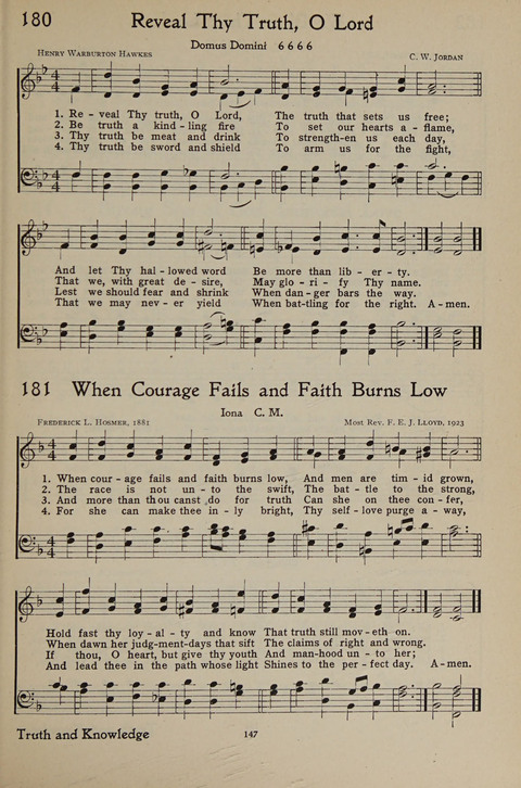 The Hymnal for Young People page 147