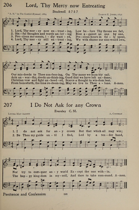 The Hymnal for Young People page 169