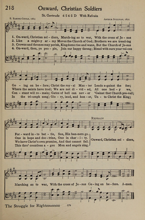 The Hymnal for Young People page 179