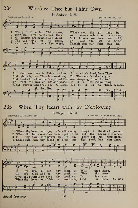 The Hymnal for Young People page 193