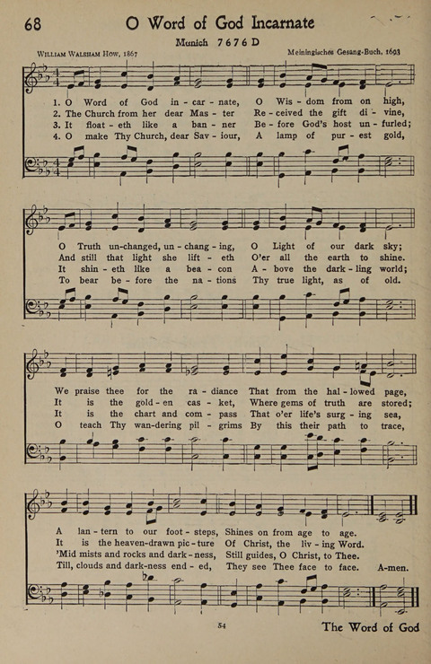 The Hymnal for Young People page 54