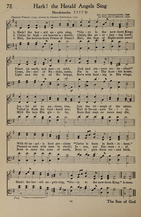 The Hymnal for Young People page 62