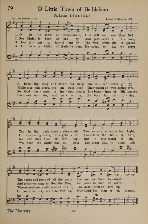 The Hymnal for Young People page 63