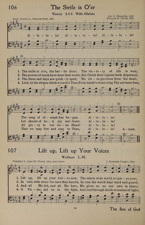 The Hymnal for Young People page 86