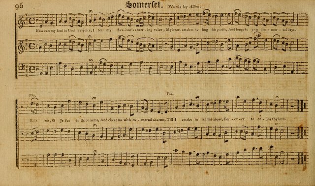 Harmonia Americana: containing a concise introduction to the grounds of music; with a variety of airs, suitable fore divine worship and the use of musical societies; consisting of three and four parts page 101