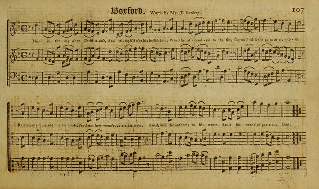 Harmonia Americana: containing a concise introduction to the grounds of music; with a variety of airs, suitable fore divine worship and the use of musical societies; consisting of three and four parts page 112