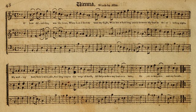 Harmonia Americana: containing a concise introduction to the grounds of music; with a variety of airs, suitable fore divine worship and the use of musical societies; consisting of three and four parts page 53