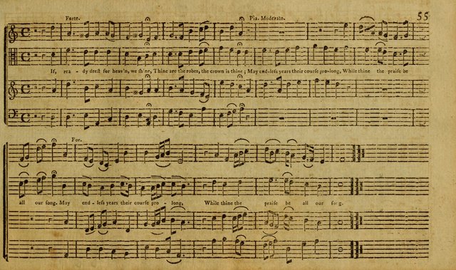 Harmonia Americana: containing a concise introduction to the grounds of music; with a variety of airs, suitable fore divine worship and the use of musical societies; consisting of three and four parts page 60
