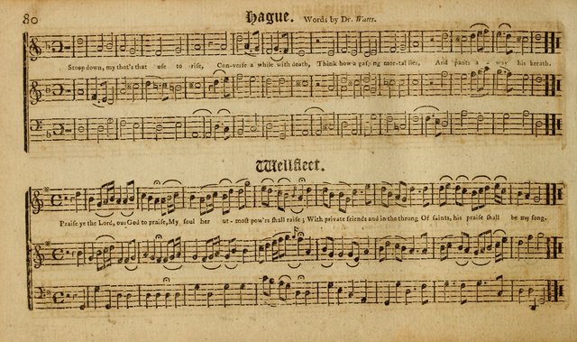 Harmonia Americana: containing a concise introduction to the grounds of music; with a variety of airs, suitable fore divine worship and the use of musical societies; consisting of three and four parts page 85