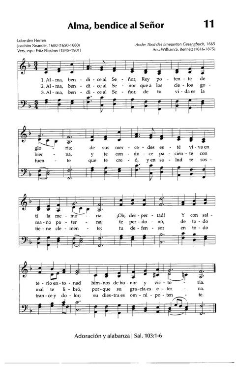 Himnario Adventista del Séptimo Día page 11