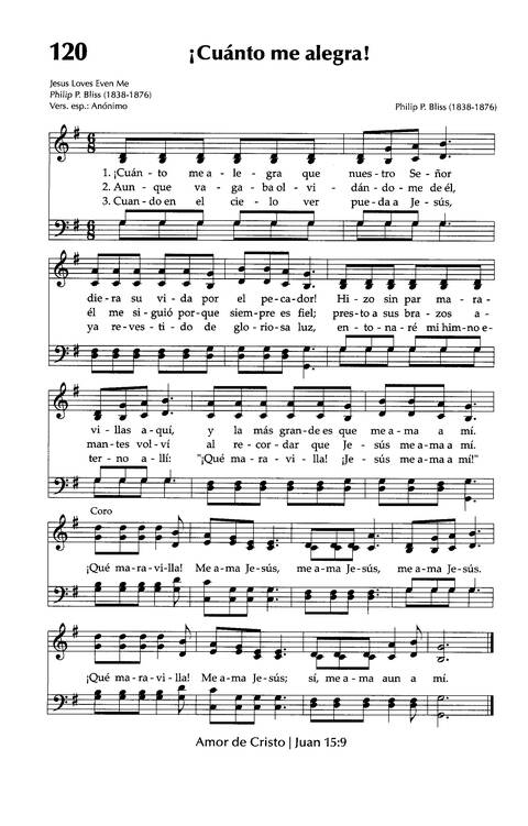 Himnario Adventista del Séptimo Día page 120