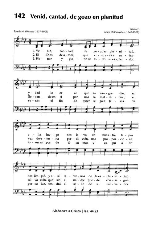 Himnario Adventista del Séptimo Día page 144