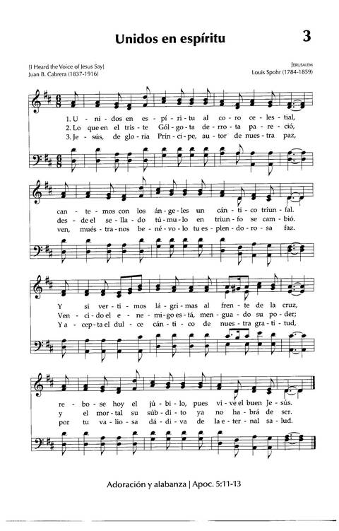 Himnario Adventista del Séptimo Día page 3