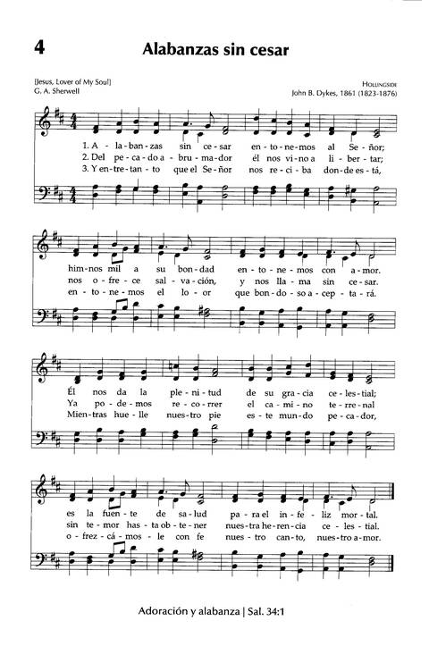 Himnario Adventista del Séptimo Día page 4