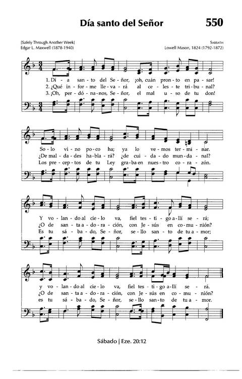 Himnario Adventista del Séptimo Día page 587