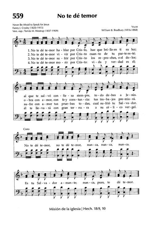 Himnario Adventista del Séptimo Día page 596