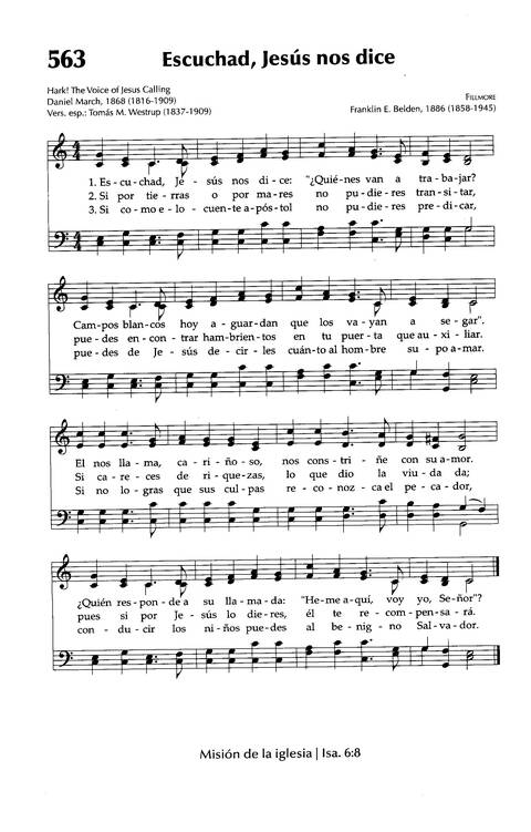 Himnario Adventista del Séptimo Día page 600