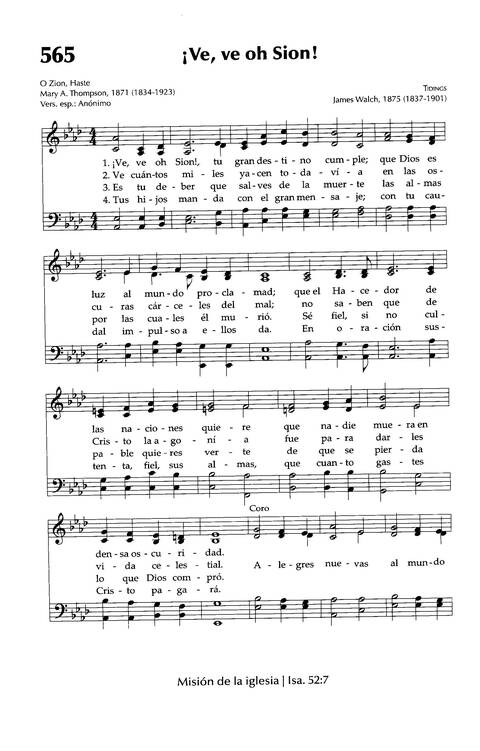 Himnario Adventista del Séptimo Día page 602