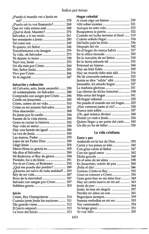 Himnario Adventista del Séptimo Día page 689