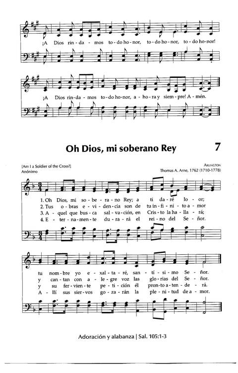 Himnario Adventista del Séptimo Día page 7