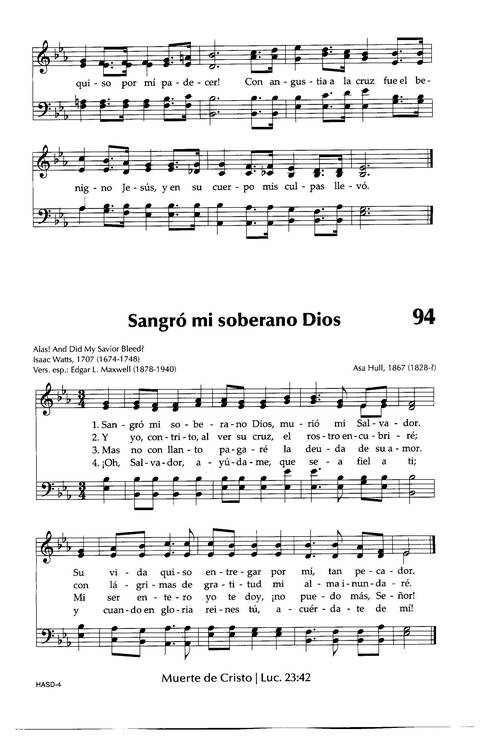 Himnario Adventista del Séptimo Día page 91