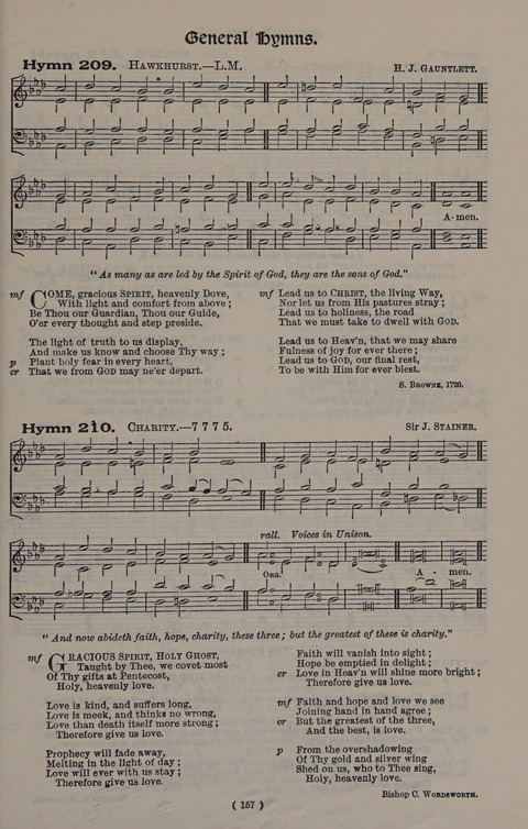Hymns Ancient and Modern (Standard ed.) page 157