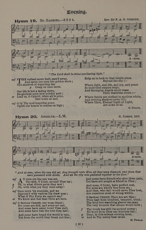 Hymns Ancient and Modern (Standard ed.) page 16