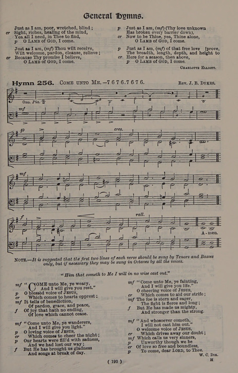 Hymns Ancient and Modern (Standard ed.) page 193