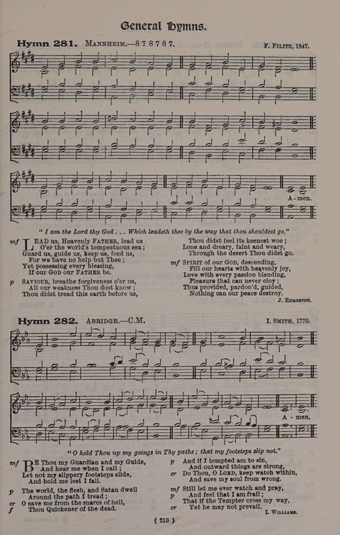 Hymns Ancient and Modern (Standard ed.) page 213