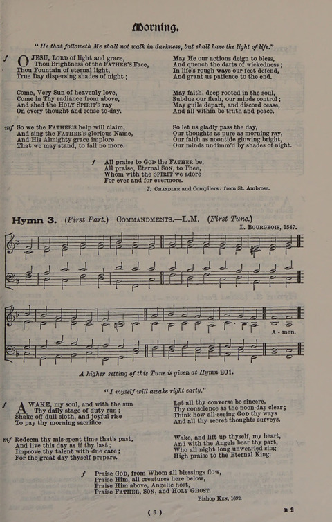 Hymns Ancient and Modern (Standard ed.) page 3