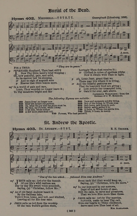 Hymns Ancient and Modern (Standard ed.) page 342