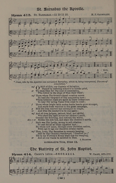 Hymns Ancient and Modern (Standard ed.) page 348