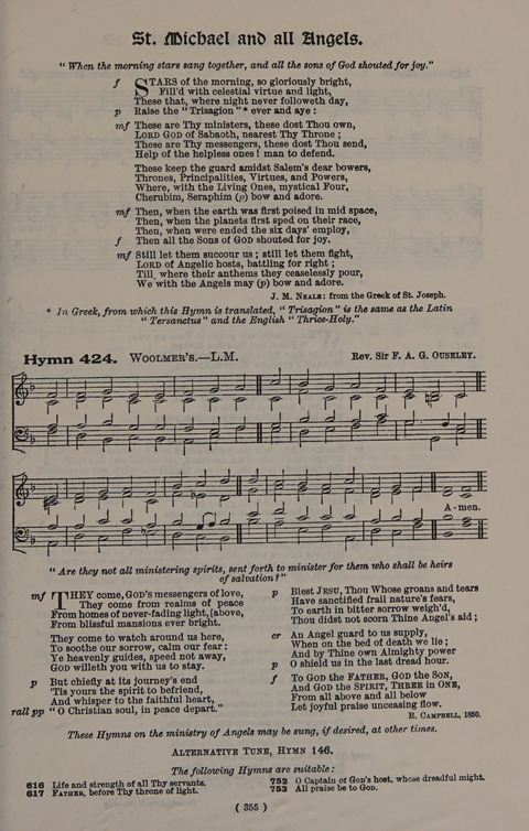 Hymns Ancient and Modern (Standard ed.) page 355
